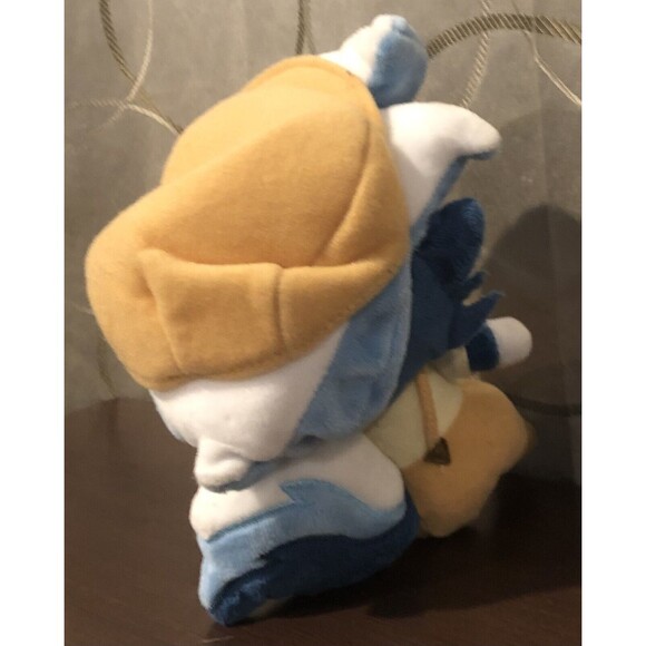 Animal Crossing Kicks Shanks Blue Skunk 8" Plush Toy Little Buddy Nintendo - Picture 5 of 9